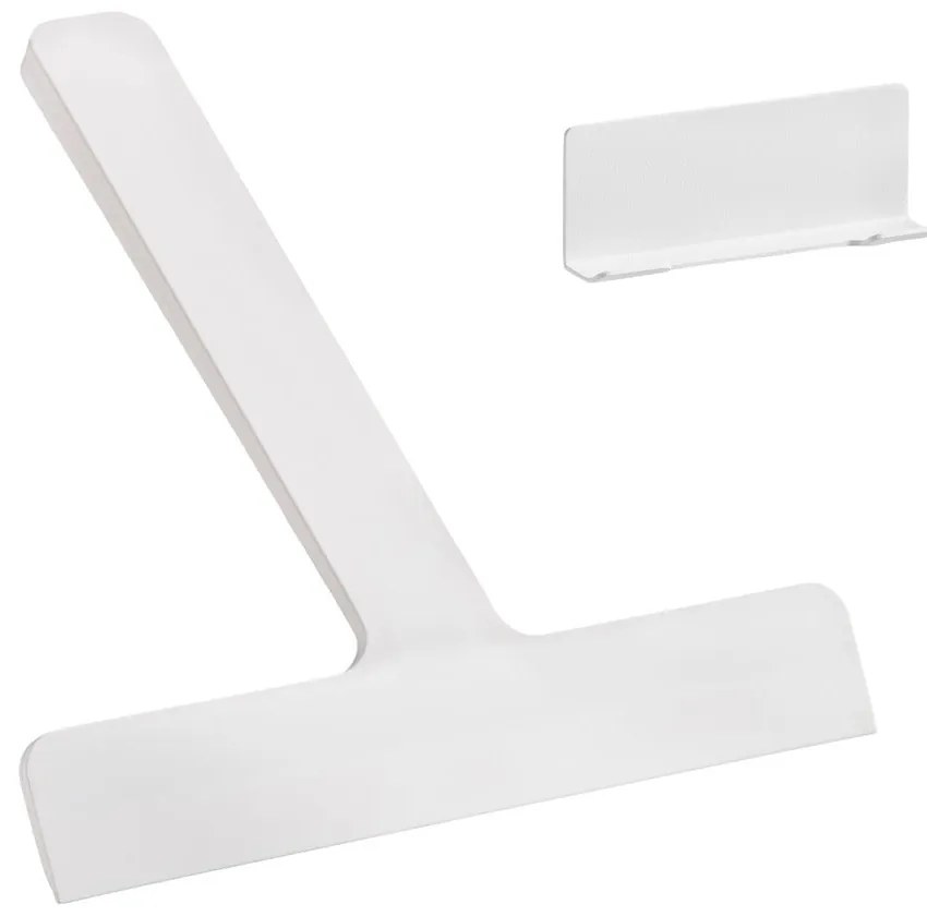Biała ściągaczka z uchwytem 22 cm Ume – Zone