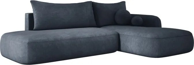 Narożnik BABU z funkcją spania układ L Prawy Tkanina CLOUD 97