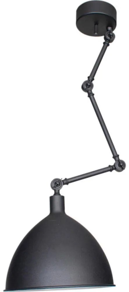 ByRydens 4200930-4007 - Żyrandol na pręcie BAZAR 1xE27/5W/230V czarny