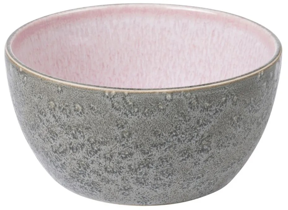 Różowa/szara kamionkowa miska do serwowania Gastro Grey/Light Pink – Bitz