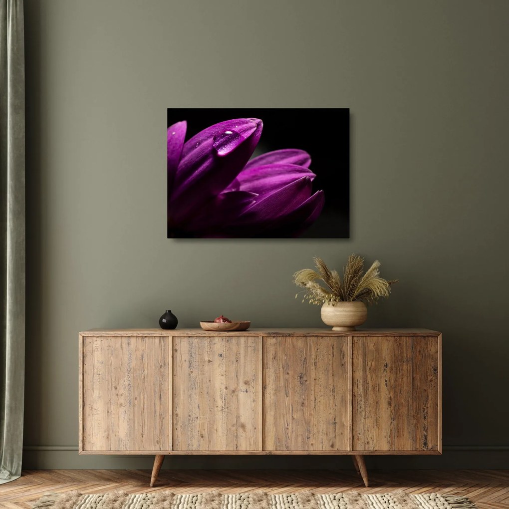 Obraz na szkle  - Kropla wody (70x50 cm)