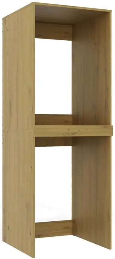 Szafka na pralkę do łazienki dąb artisan S9-L58
