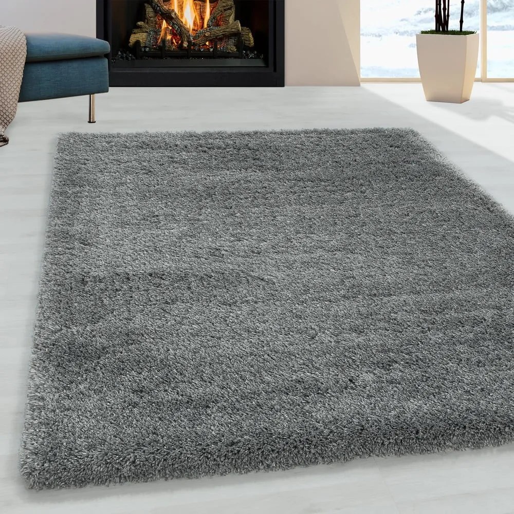 Szary dywan 160x230 cm Fluffy – Ayyildiz Carpets