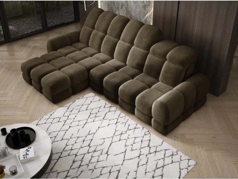 Narożnik TOLLO MINI S Lewostronny Elektryczna regulacja Salvador 10 WERSAL