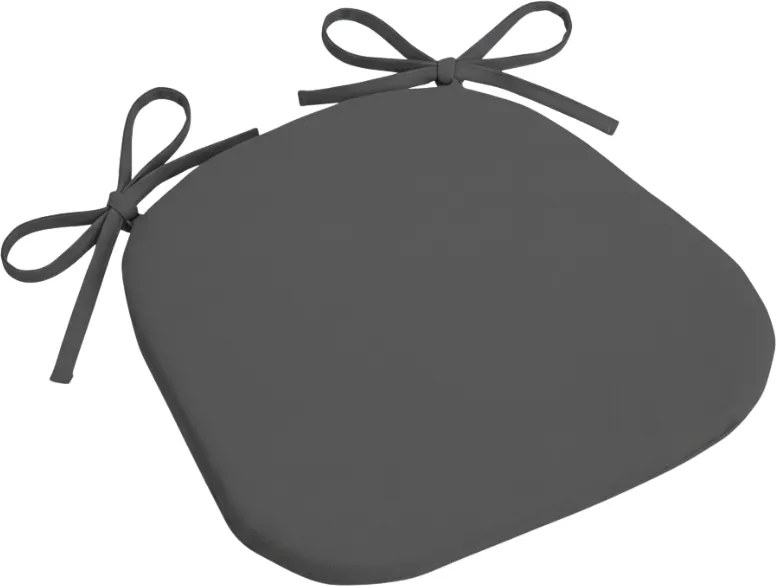 Poduszka na krzesło BASIC ciemnoszara