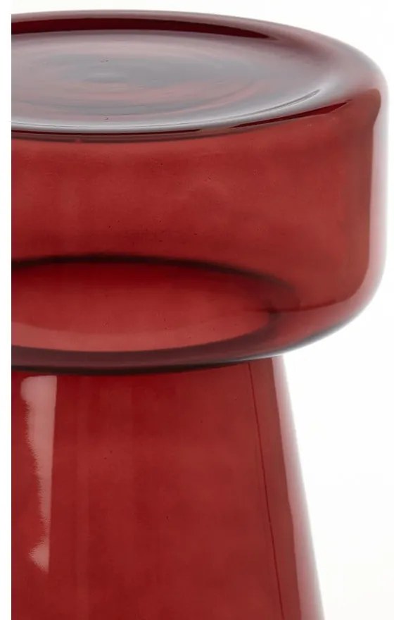 Szklany okrągły stolik ø 30 cm Dakwa – Light &amp; Living