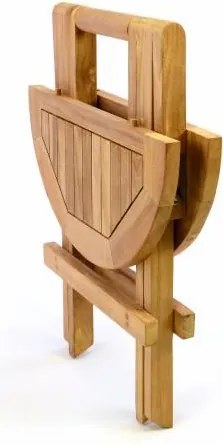 Stolik ogrodowy drewniany dziecięcy, 40 cm