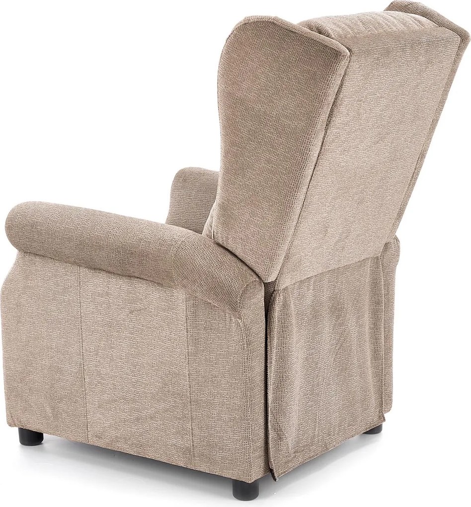 Rozkładany fotel wypoczynkowy z funkcją masażu Agustin M