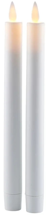 Świeczki LED zestaw 2 szt. na baterie (wysokość 25 cm) Sara Crown – Sirius