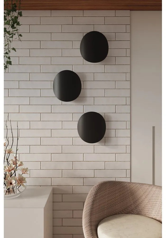 Czarny kinkiet Sollux Junker