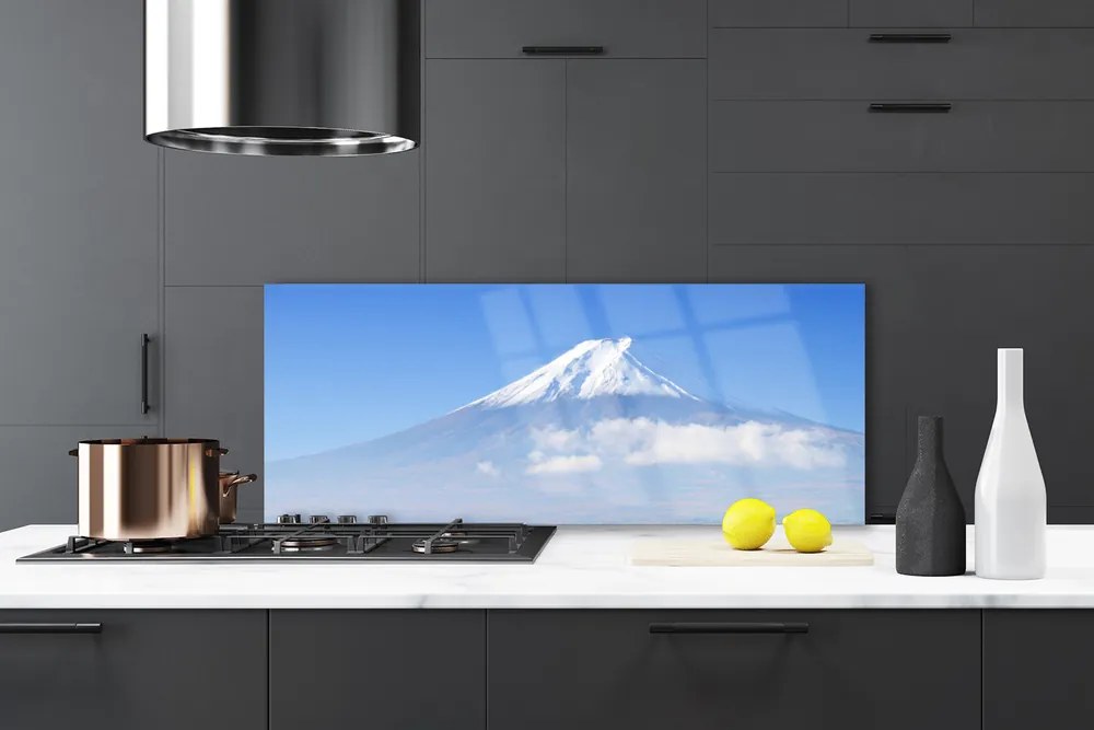 Panel nad blat kuchenny Majestatyczne Pasmo Nad Chmurami