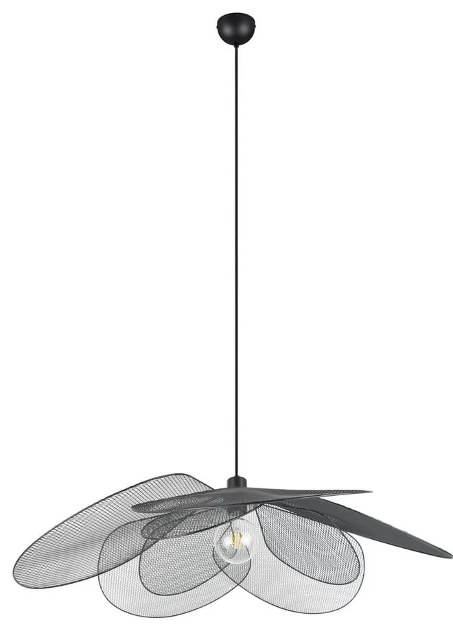 Lampa wisząca w kolorze matowej czerni ø 87 cm Fleure – Reality