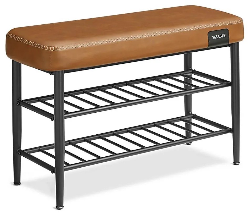 Szafka na buty ANDOR brązowo-czarna