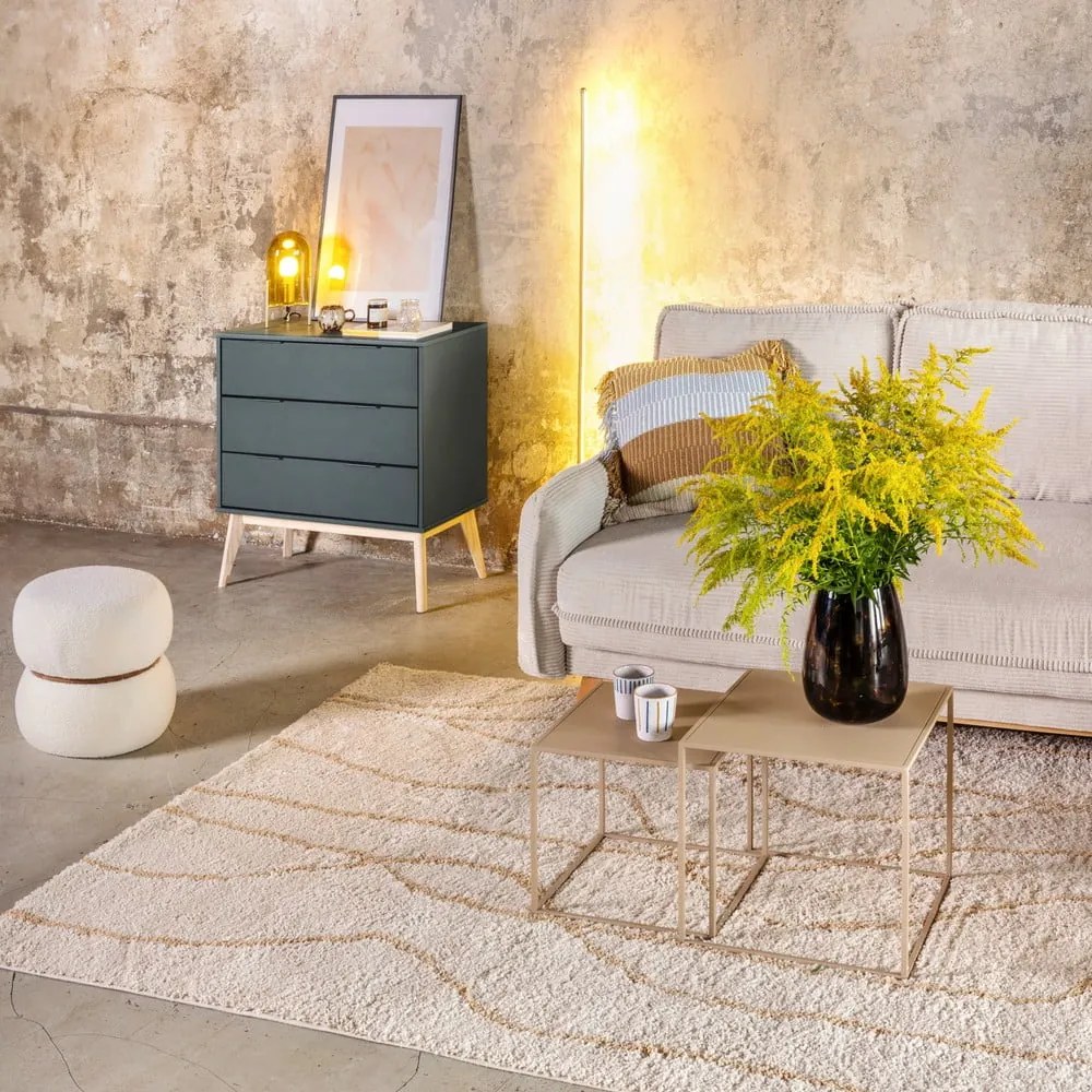 Kremowy dywan 120x180 cm Routa – Universal