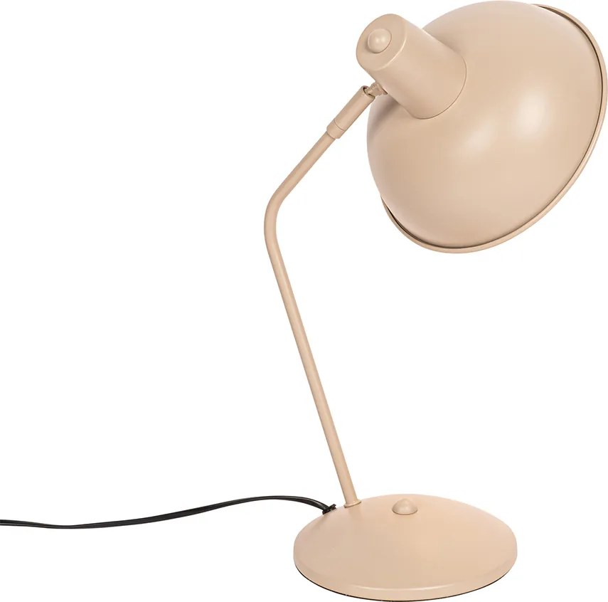 Retro Lampa Stołowa Beżowa - Milou