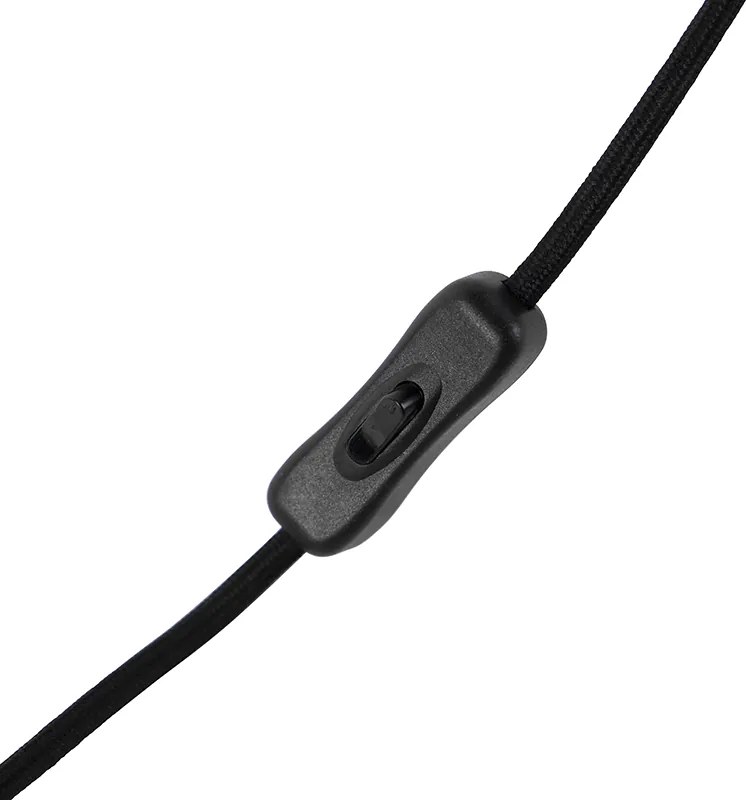 Nowoczesna lampa stołowa stalowa bez klosza - Simplo