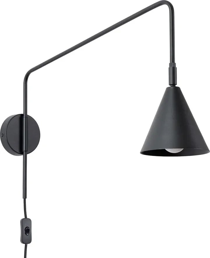 Nowoczesny czarny kinkiet Z3-G22