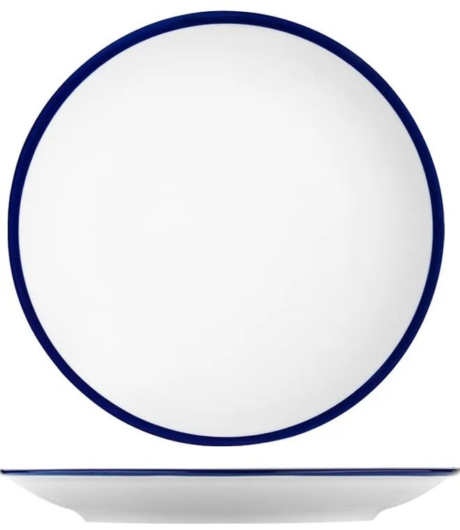 24-częściowy zestaw talerzy porcelanowych Kutahya Margaka