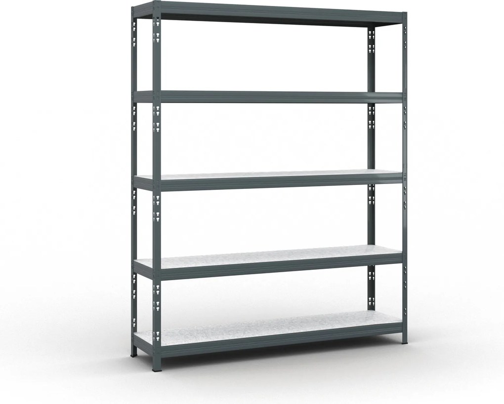 Regał półkowy 1+1 GRATIS, 1966x1600x400 mm, nośność 350 kg