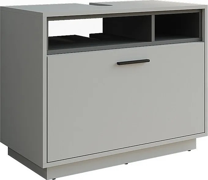 Szafka podumywalkowa szary/antracyt 80x35x64 beatrice