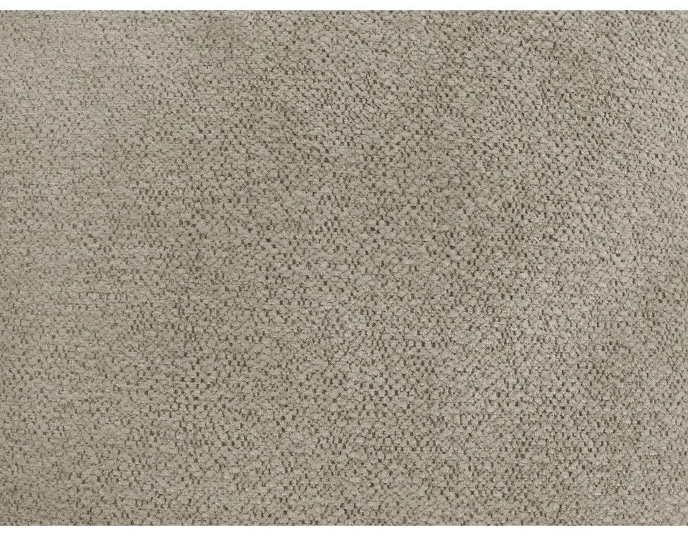 Beżowy rozkładany/ze schowkiem narożnik z tkaniny szenilowej (lewostronny/z szezlongiem) Roxelane – Bobochic Paris