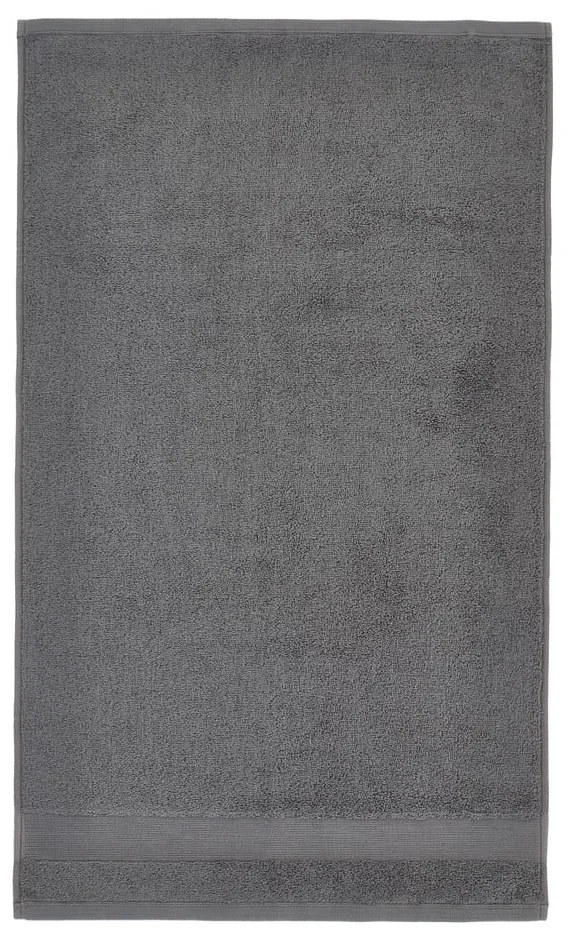 Ciemnoszary bawełniany ręcznik frotte 50x85 cm Anti-Bacterial – Catherine Lansfield