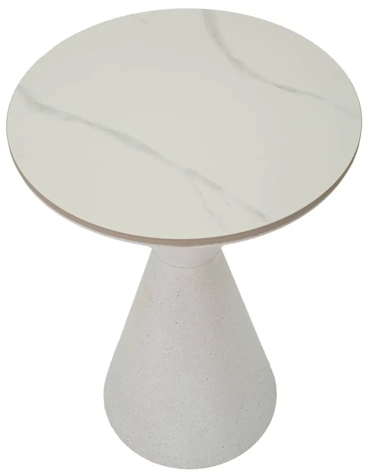Okrągły stolik z ceramicznym blatem ø 44 cm Fush – Mauro Ferretti