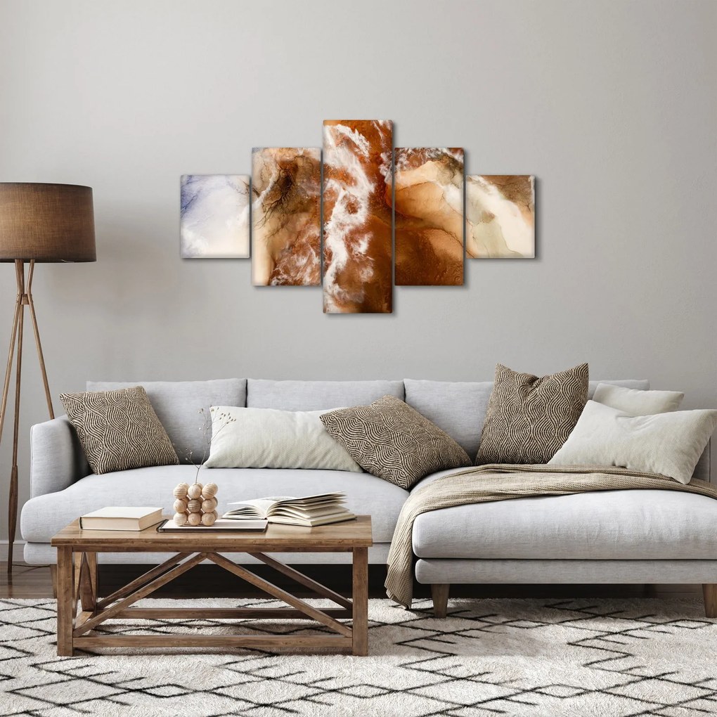 Obraz - Marmurowa abstrakcja (125x70 cm)