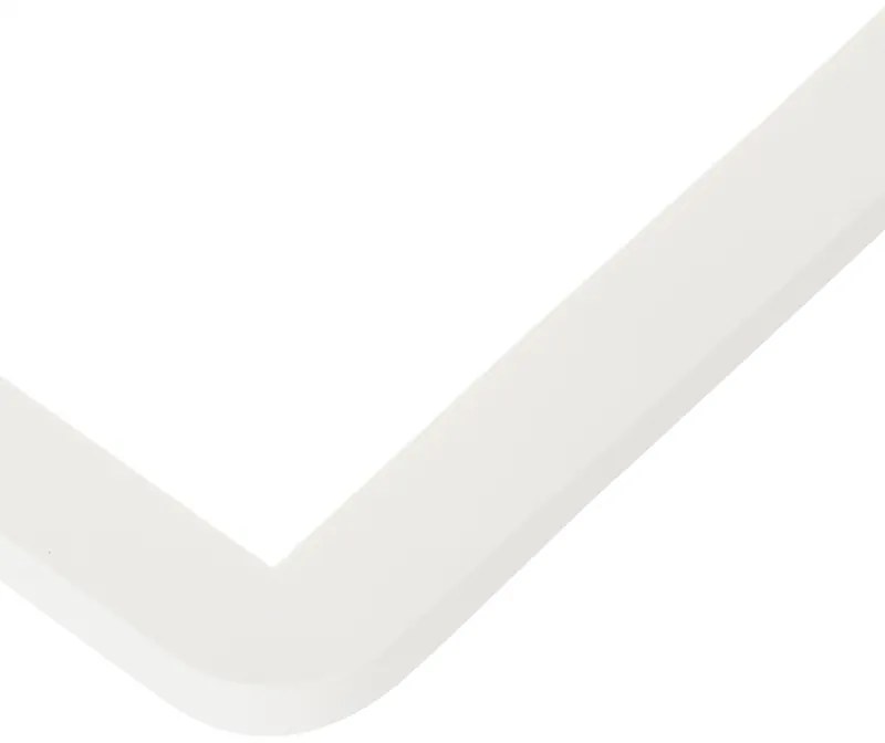Lampa sufitowa biała 30 cm z LED 3-stopniowy ściemniacz IP44 - Steve Nowoczesny Oswietlenie wewnetrzne