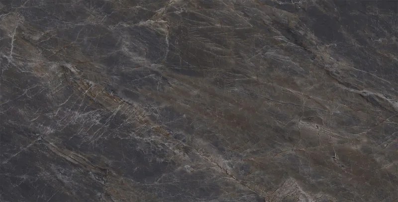 Mexen Brazilian Black gres szkliwiony rekt. G1, płytka podłogowo-ścienna 120 x 60 cm, wysoki połysk - TL209-120-060-00