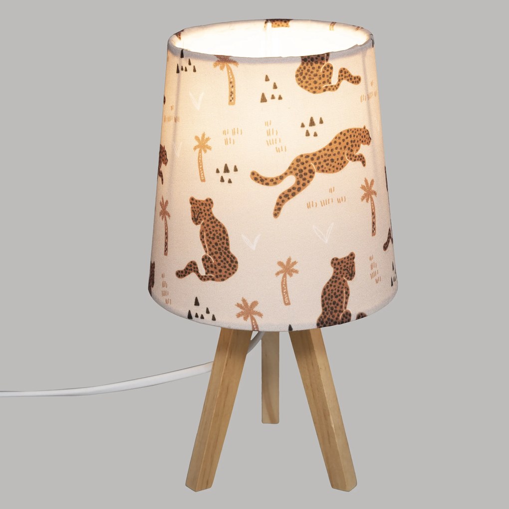 Lampka nocna dla dzieci z baśniowym abażurem, Ø 13 cm