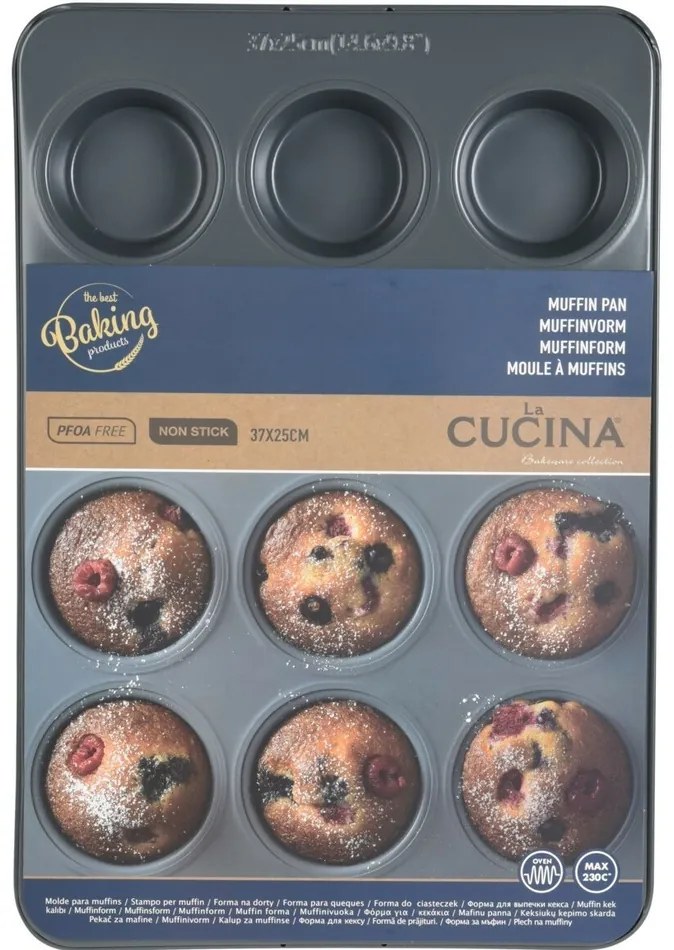 Forma na muffiny Cucina 37 x 25 cm