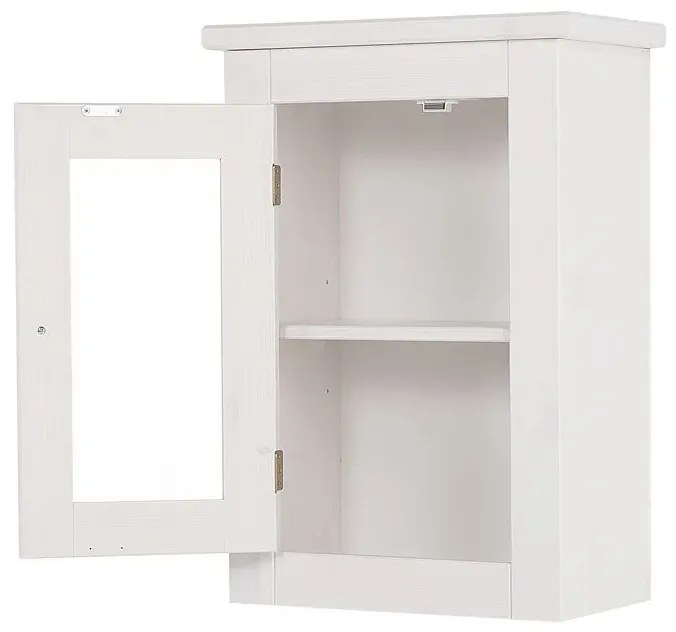 Biała szafka łazienkowa wisząca S8-B73
