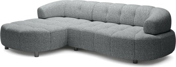 Narożnik VELPA S z elektryczną regulacją siedziska Lewostronny wolnostojący w tkaninie PUENTE 11 WERSAL