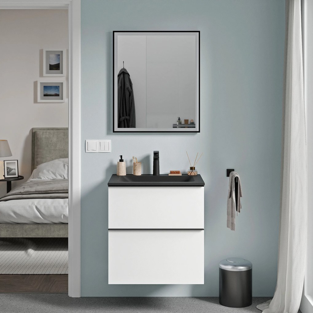 Lustro łazienkowe VARO FRAME prostokątne