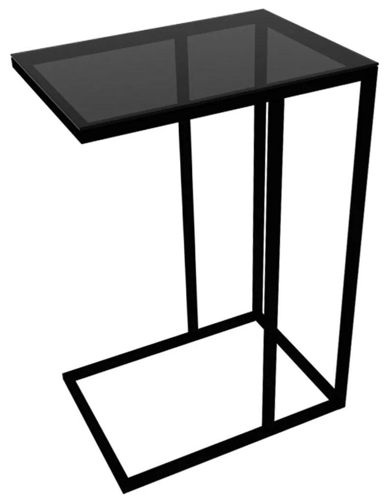 Stolik do odkładania Alaska C Smoked Glass
