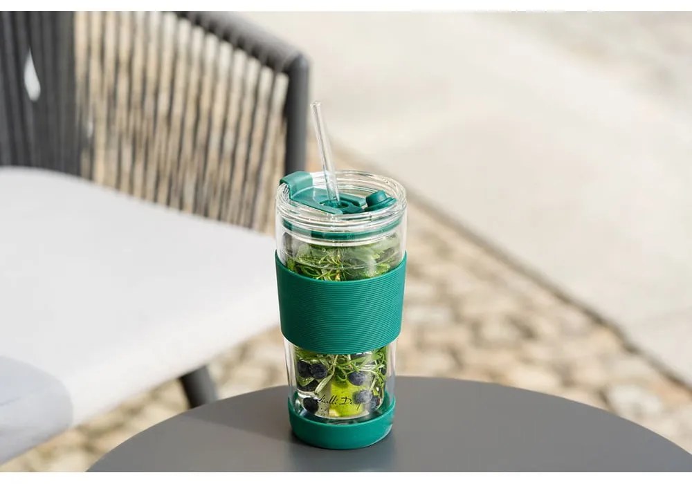 Zielony kubek termiczny 600 ml Fuori – Vialli Design