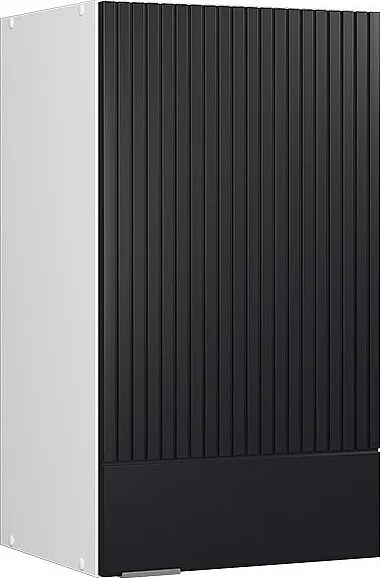 Szafka ścienna czarne paski 40x34.1x72 fame-line