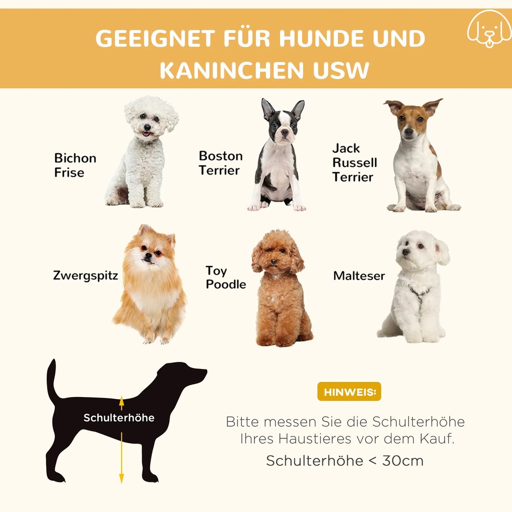 PawHut Wielofunkcyjny Wybieg dla Szczeniąt, Modularny Design, Zamknięcie, Metal, Ø120x60H cm, Kolorowy