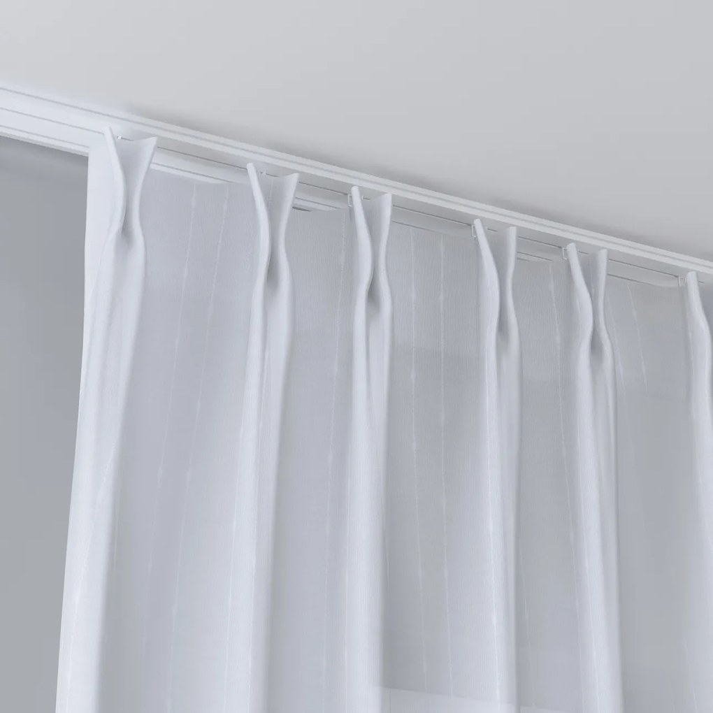 Zasłona na haczykach flex podwójnych