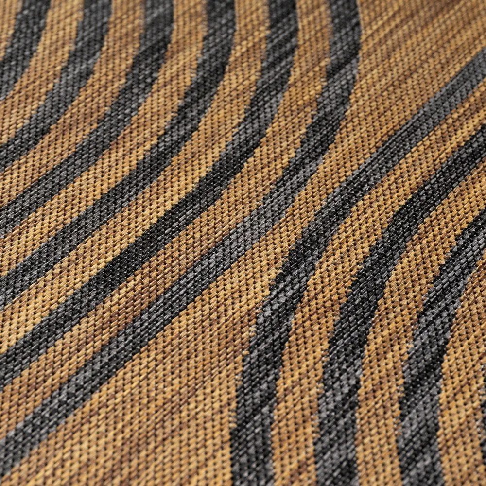 Czarny/brązowy chodnik odpowiedni na zewnątrz 80x250 cm Mira 1453 – Ayyildiz Carpets