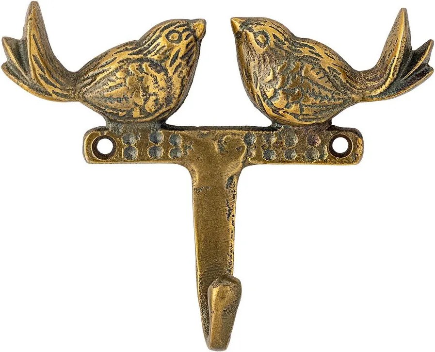 Metalowy haczyk w kolorze złota Fredo – Bloomingville