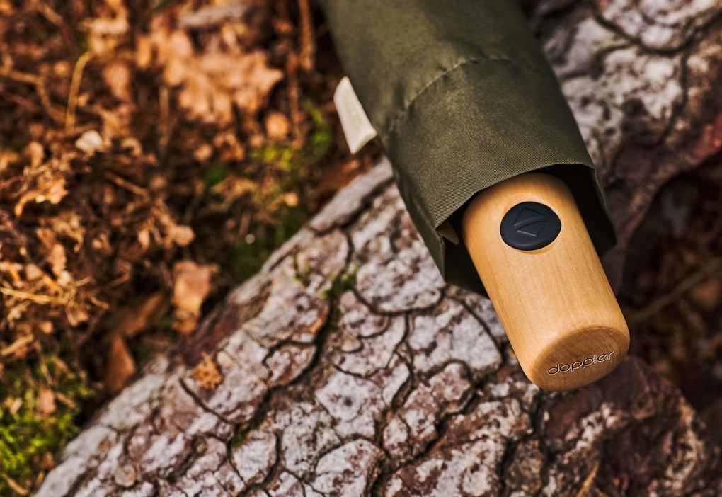 Doppler Nature Magic Deep Olive parasol automatyczny