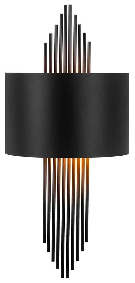 Czarny kinkiet Rayi – Opviq lights