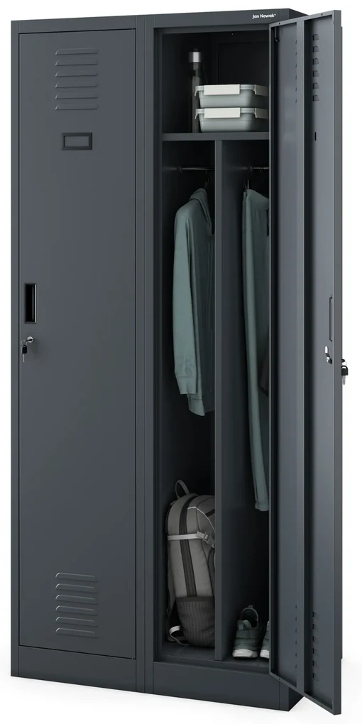 Szafa Socjalna BHP Ubraniowa Czterokomorowa KACPER 800 X 1800 X 500 Mm szafa-socjalna-bhp-ubraniowa-czterokomorowa-kacper-800-x-1800-x-500-mm