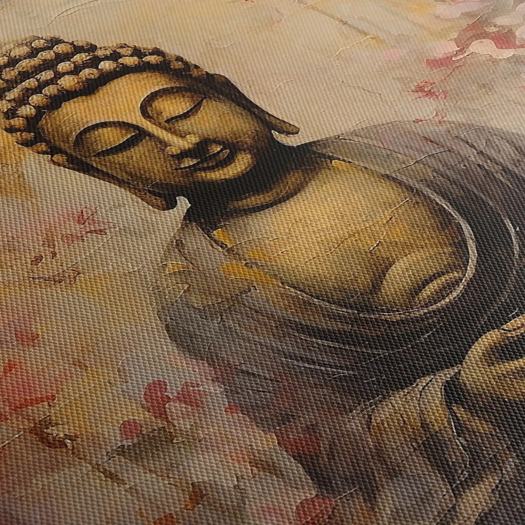 Obraz - Budda, malarstwo (70x50 cm)