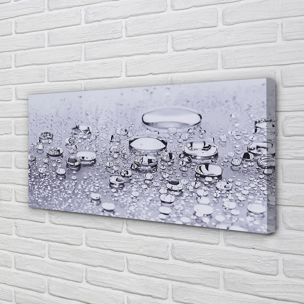 Obraz drukowany na płótnie Perliste Odświeżenie Wodne