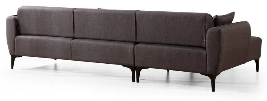 Ciemnoszara sofa narożna Belissimo, narożnik lewy – Balcab Home