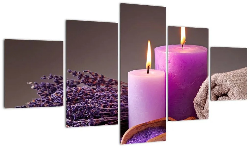 Obraz rzeczy spa (125x70 cm)