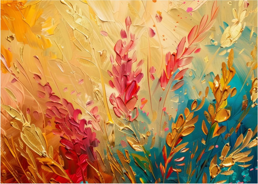 Obraz - Malowanie pola (70x50 cm)